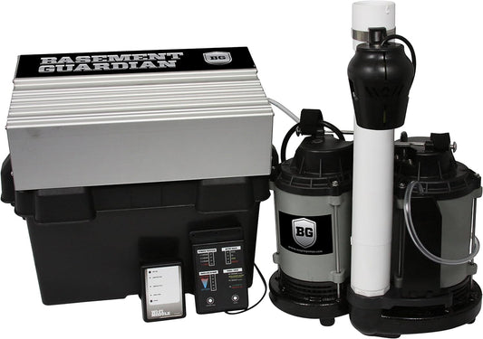 Premium Wi-Fi Connected Total Basement Protection System, Black